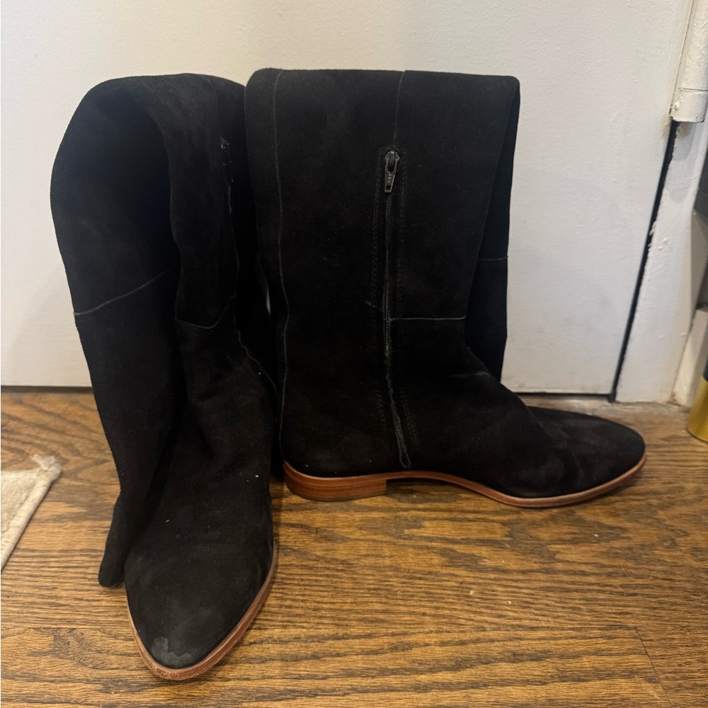 Loeffler Randall Black Over the Knee Boots - Picture 3 of 5